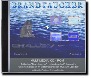 Abbildung der Hülle mit Coverbild von der CD-ROM -Brandtaucher-